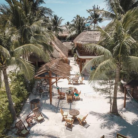 Casa Iguana Holbox - Beachfront Hotel Eksteriør billede