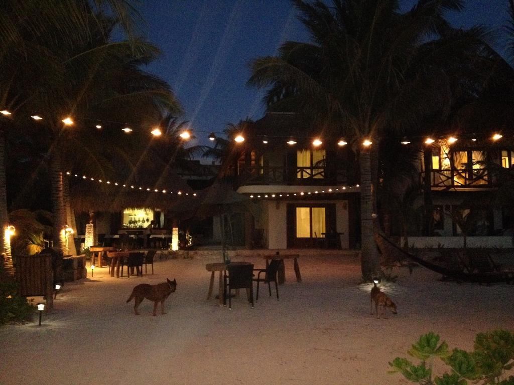 Casa Iguana Holbox - Beachfront Hotel Eksteriør billede